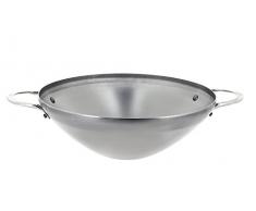 DE BUYER -5619.28 -wok mineral b 2 anses Ã¸28cm