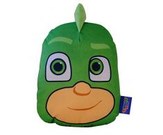 PJ Masques Gekko Pyjama Coque Coussin, Vert