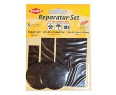 Kleiber 5-PiÃ¨ces Set Patchs Autocollant Nylon pour rÃ©parer vÃªtements, Marron