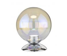 Wofi Lampe dintÃ©rieur moderne en verre 4 W ChromÃ©