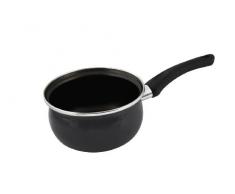 Crealys 510085 Casserole Acier Antiadhésif Tempo Noir Brillant Diamètre: 20 cm