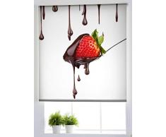 Estoralis C-1068 Store Enrouleur Translucide Imprimé Digital Easy Fix, Multicolor, 70 x 150 cm