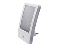 Prolight 10650069 Veilleuse LED Sensor, Plastique, 0.5 W, Blanc