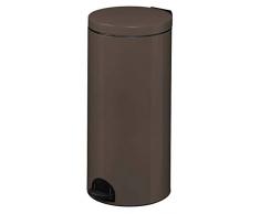 Poubelle à Pédale, 30 L, Taupe
