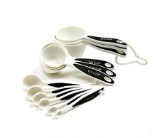 Norpro Lot de 12 cuillÃ¨res et Tasses Ã doser Grip-EZ