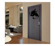 TATOUTEX 3613245299046 Sticker Mural, Gris Clair, L 100cm x H 109cm