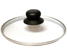 Baumalu 383714 Couvercle Verre 24 cm CerclÃ© Inox