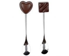La Chaise Longue Set de 2 cuilléres chocolat Réf 31-K2-091