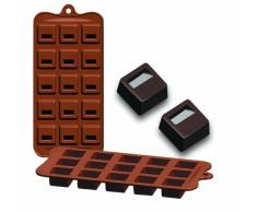 Ibili 860302 Moule pour chocolat Bloc 15 cavitÃ©s 100% Silicone