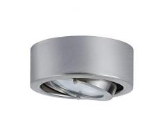 Paulmann 93512 Spot saillie orientable, 20W, G4, Acier brossÃ©