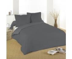 Lovely Casa HC44820010 Alicia Housse de Couette Coton Anthracite 260 x 240 cm