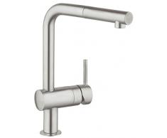 Cuisine Grohe 32168DC0 Minta robinet avec gigogne bec, taille L (Import Allemagne)