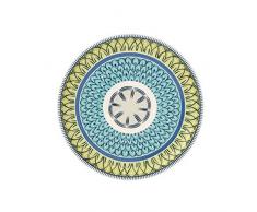 Villeroy & Boch Casale Blu Carla Assiette petit-dÃ©jeuner, 22 cm, Porcelaine Premium, Blanc/Jaune