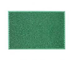 JVL Paillasson, Vert, 40Â x 60Â cm