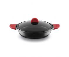Castey Induction Sauteuse Rouge 24Â cm