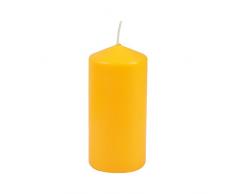HOMEA 6BPC001TI Bougie ParfumÃ©e Cylindrique Paraffine Jaune 6,5 x 6,5 x 14 cm