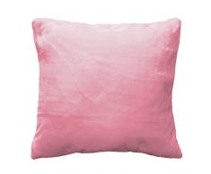 douceur dintÃ©rieur housse de coussin 40x40 cm flanelle dotti dragee