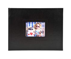 Exacompta 11320E Softissimo Album Photos Livre de 30 Pages Noir/Blanc 28,5 x 22 cm