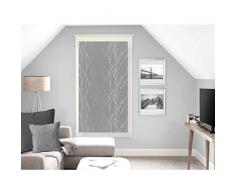 Soleil docre Liane Brise bise, Voile, Polyester, Gris, 60 x 160 cm