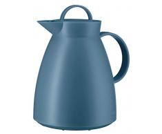 ALFI Pichet Isotherme Dan, Théière, Cafetière, Aluminium, Fermeture à Vis, Vintage Indigo/Bleu Indigo, 1 L, 0935060100