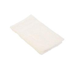 Gözze élégant set de 4 serviettes beige clair pour invité 30x50 cm , 100% coton, excellente qualité 550 g/m², moelleuses et absorbantes Standard 100