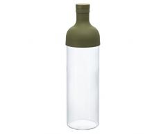 HARIO FIB-75-OG Infusion de Bouteille de thé Froide, Verre, Green, 750 ML