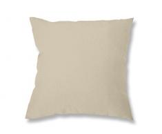 Soleil dOcre 526232 Alix Housse de Coussin Polyester Taupe/Ecru 60 x 60 cm