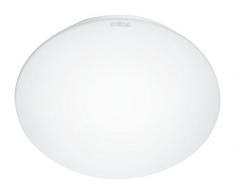 Steinel Plafonnier RS 16 LED avec détecteur de mouvement intégré - Applique murale avec capteur de présence 360° - Lampe dintérieur à détection, portée 3-8 m
