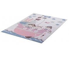 Sanat Hali - 4604 Créme - Tapis enfant Luna Kids Créme - 80x150 cm