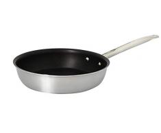 De Buyer 3598 POELE ANTI ADHESIVE 3PLY QUEUE INOX Ã28CM