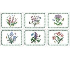 Pimpernel Lot de 6 Sets de Table Assortis Motif Jardin botanique
