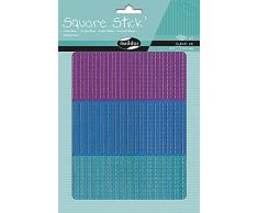 Maildor 1131 Lot de Stickers carrÃ©s Autocollants, Papier, Multicolore, 23,5 x 15,6 x 0,2 cm