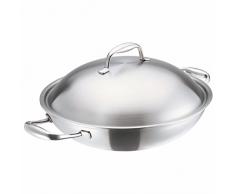 Kuhn Rikon 37036 High Dome Wok Multicouches Inox 32 cm