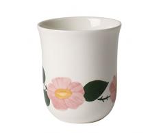 Villeroy & Boch Rose Sauvage Mug à café, 360 ml, Hauteur : 10 cm, Porcelaine Premium, Blanc/Multicolore