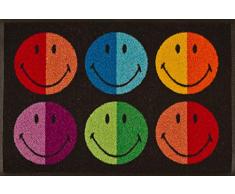 Wash + Dry - Tapis Smiley Colours 50x75, ColorÃ©