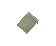 DONE Deluxe Gant de Toilette, Coton, Iceberg Vert, 16x21x1 cm