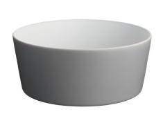 Alessi Dc03/38 Dg Tonale Saladier en Céramique Stoneware, Dark Grey