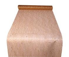 Viphome 6CHT017OR Chemin Table Polyester Or 30 x 400 cm