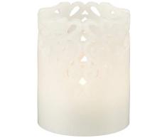 Star 062-23 Bougie LED, Plastique, weiÃ, 8.0 x 8.0 x 10.0 cm