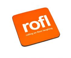 Boxer Gifts Dessous de verre Rolling On Floor Laughing Rofl