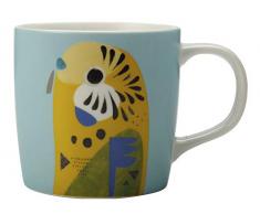 Maxwell Williams DI0215 Tasse Ã cafÃ©/thÃ© Pete Cromer, Porcelaine, Budgerigar, 375 ml