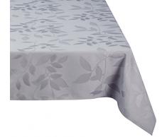 Linder 0542 /90/10013/814 Nappe Jacquard Rectangulaire Cancun Gris Souris 160 x 290 cm