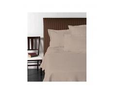 Vision Drap plat Taupe - 180x290cm - 100% coton