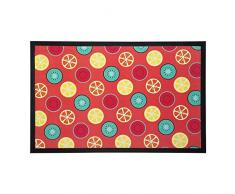 Entre Temps OD4564/1WEB Tapis de Cuisine Motif Multi Fruits Orange 45 x 70 cm