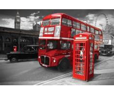 Empire 327550 Cities Poster Monuments de Londres 91,5 x 61 cm