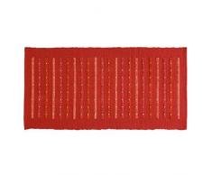 FERIDRAS 788020 Tapis, Coton, Rouille, 50x90x0,1 cm