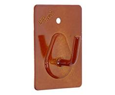 Brinox - Mini Cintre adhÃ©sif 5.3x3.6x2.6 cm Porcelaine