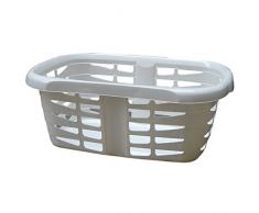 Mondex ITS1043-15 Brio Panier Ã Linge Plastique Ivoire 47 L