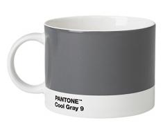 PANTONE 101050009 Tasse Ã thÃ© CÃ©ramique Gris Froid 9 C 14 x 10,60 x 8,60 cm