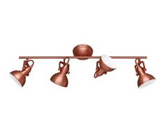 Reality, Spot, Gina 4xE14, max.40,0 W Corps: metal, cuivre L:79,5cm, L:13,0cm, H:25,5cm IP20